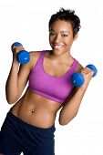stock photo of fitness  - Happy Fitness Woman - JPG 