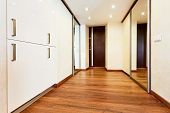 pic of interior  - Modern minimalism style corridor interior with sliding - JPG 