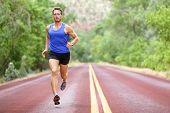 foto of health  - Running athlete man - JPG 