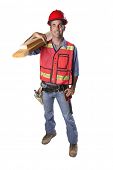 stock photo of construction worker  - Construction worker - JPG 