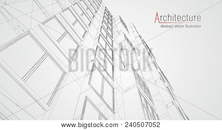modern architecture wireframe concept of urban wireframe wireframe architecture