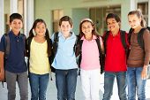 picture of pre  - Pre teen children at school - JPG 