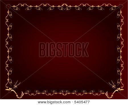 Gold Burgundy Background Image & Photo | Bigstock