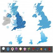 image of map  - United Kingdom  - JPG 