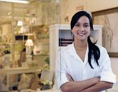 image of business  - portait of small business owner - JPG 