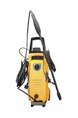 stock photo of pressure  - pressure washer under the white background - JPG 