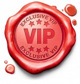 pic of people  - vip very important person exclusive star and famous personality red sign stamp icon ticket - JPG 