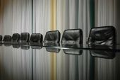 picture of business concept  - photo of empty board room - JPG 