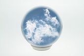 foto of future  - Through a crystal ball - JPG 