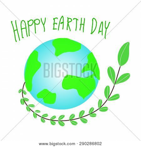 Poster: Earth Day Eco Friendly Concept