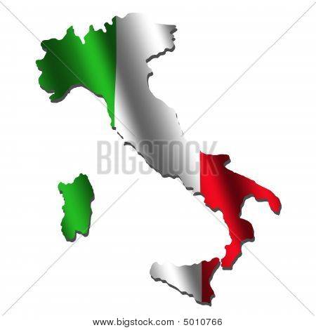 Italy+map+flag