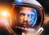 stock photo of future  - Future Scientific Astronaut - JPG 