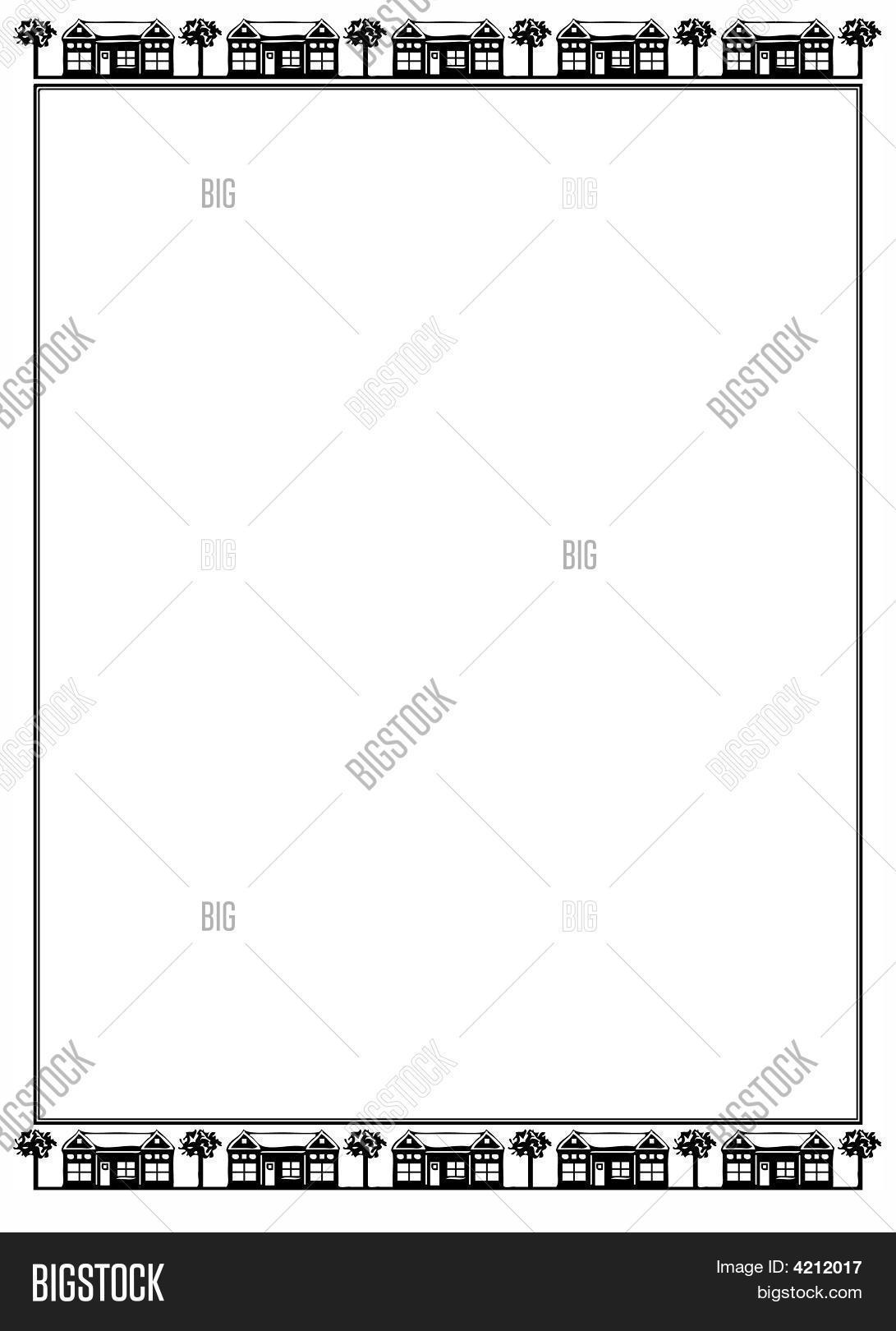 House Border Stock Photo & Stock Images Bigstock