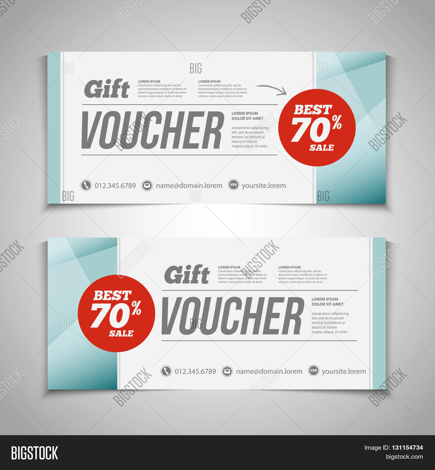 Discount coupons design