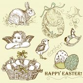 picture of religion  - Vintage Easter Set - JPG 