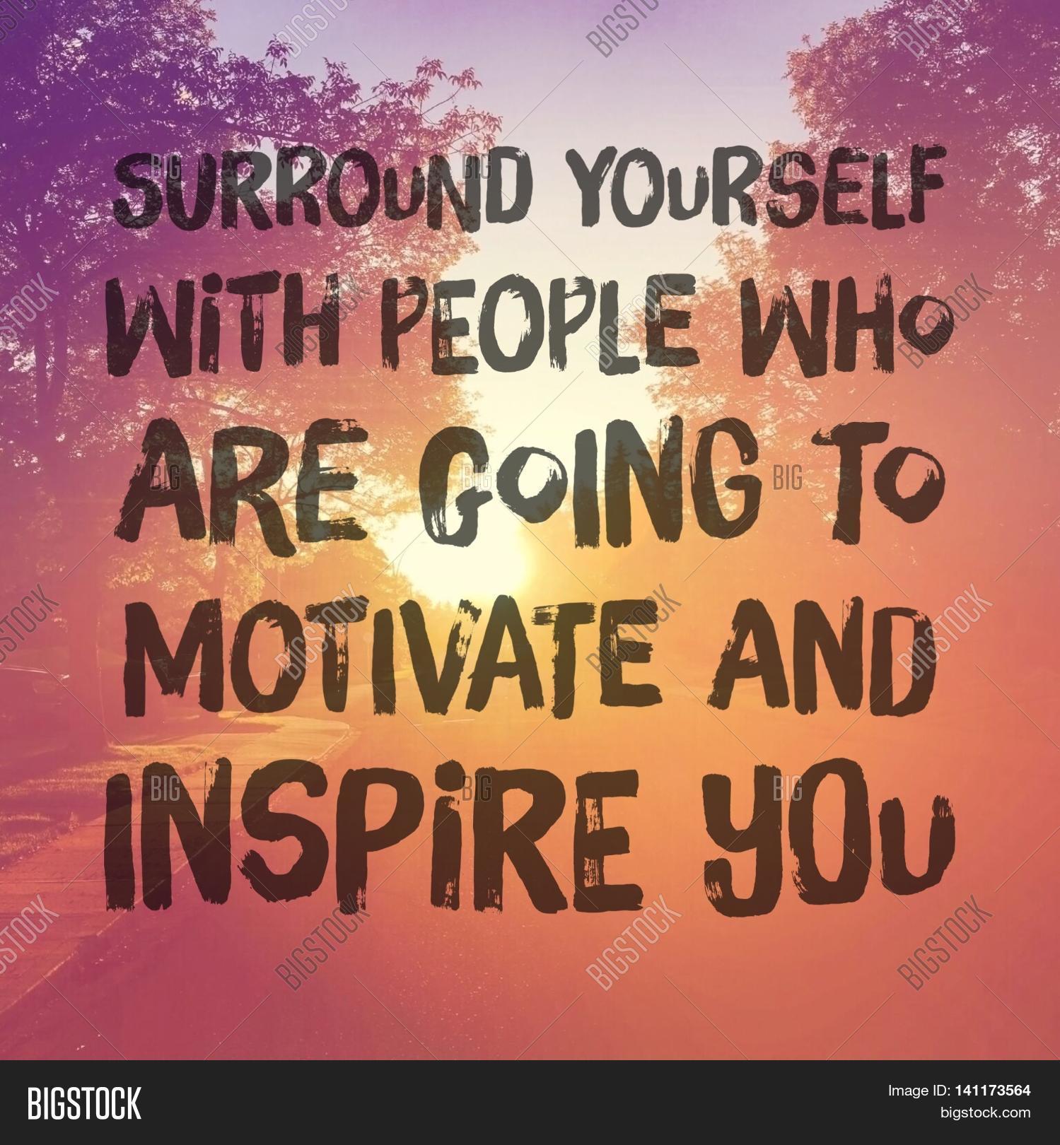 Inspirational Typographic Quote - Image & Photo | Bigstock