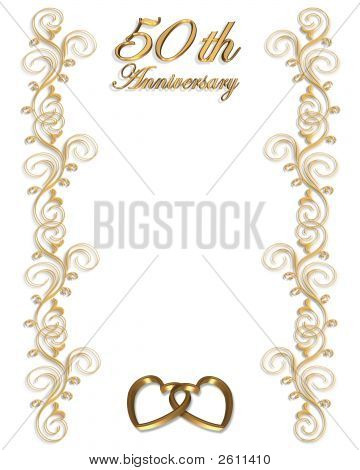 50th wedding anniversary templates
