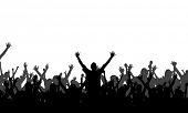 picture of group  - Party People Silhouettes  - JPG 