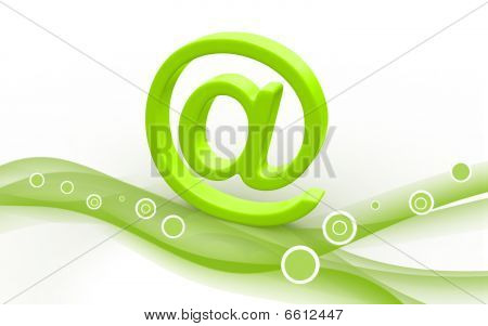 at the rate symbole at the rate symbole