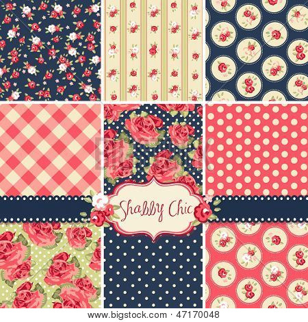 shabby chic rose patrones y fondos sin fisuras ideal para shabby chic rose patrones y fondos sin fisuras ideal para