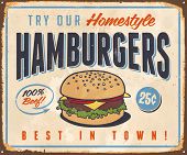 picture of restaurant  - Vintage Metal Sign  - JPG 