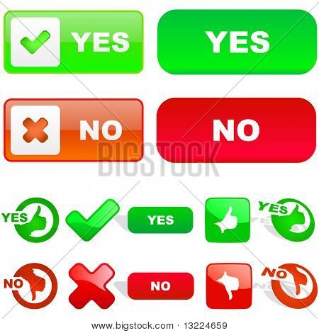Yes No Icon
