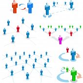 stock photo of network  - Network concept - JPG 