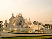 picture of religion  - Wat Rong Khun at Chiang Rai Thailand - JPG 