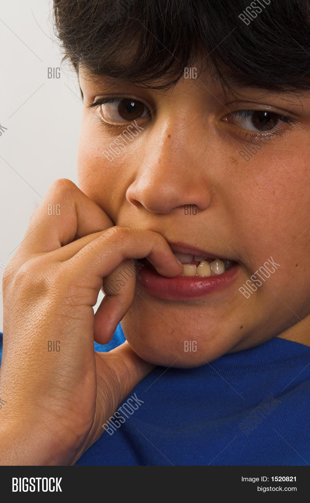 Nail Biter Image & Photo Bigstock