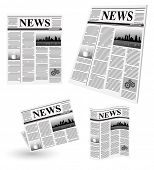 foto of newspaper  - vector newspaper - JPG 