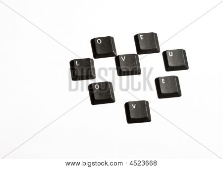 keyboard symbols heart