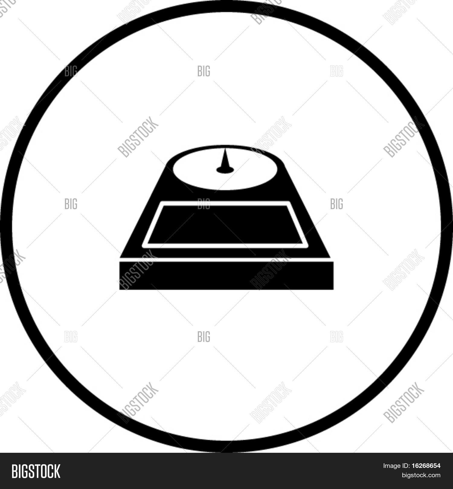Weight Scale Symbol Vector & Photo Bigstock
