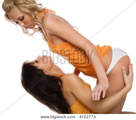Apartment+Wrestling+Girls Two Girls In Bathing Suits Of Blue Stock Photo & Stock Images ...