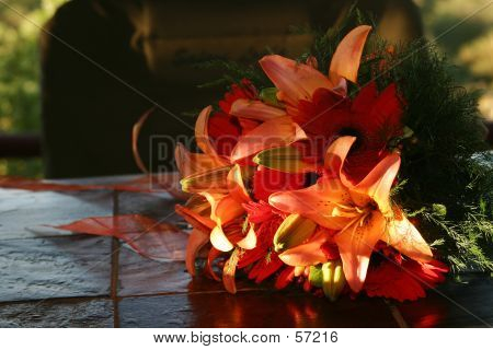 Stock photo : Tiger Lilly Bouquet