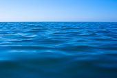 image of calm  - still calm sea water surface - JPG 