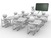 foto of education  - 3d people  - JPG 
