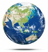 picture of world  - Model of Earth - JPG 