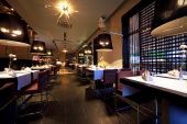 picture of interior  - Interior of modern restaurant with fusion cuisine - JPG 