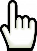 picture of cursor  - Hand cursor - JPG 