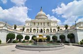 stock photo of buildings  - US Capitol Building in Washington DC United States - JPG 