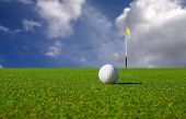 foto of golf  - Close - JPG 