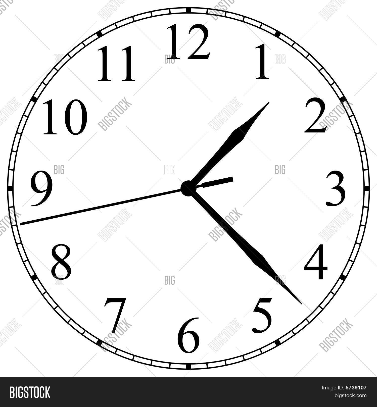 worksheet Face Of A Clock clock face stock vector photos bigstock face