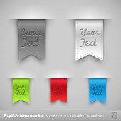 stock photo of illustration  - Bookmarks - JPG 