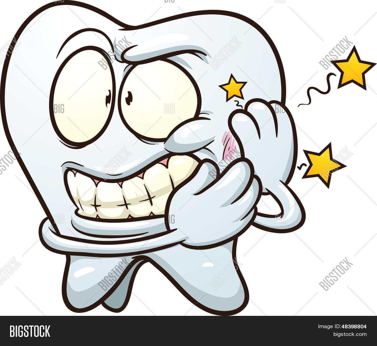 Vectores y fotos en stock de Dolor de muelas de dibujos animados