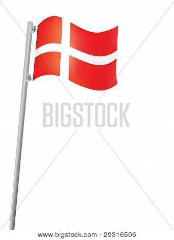 丹麦国旗上弗拉格斯塔夫