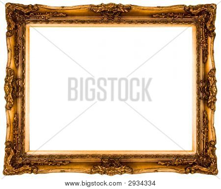 large gold frame