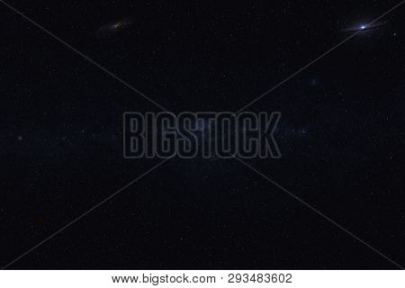 Poster: Infinity Space With Space Dust