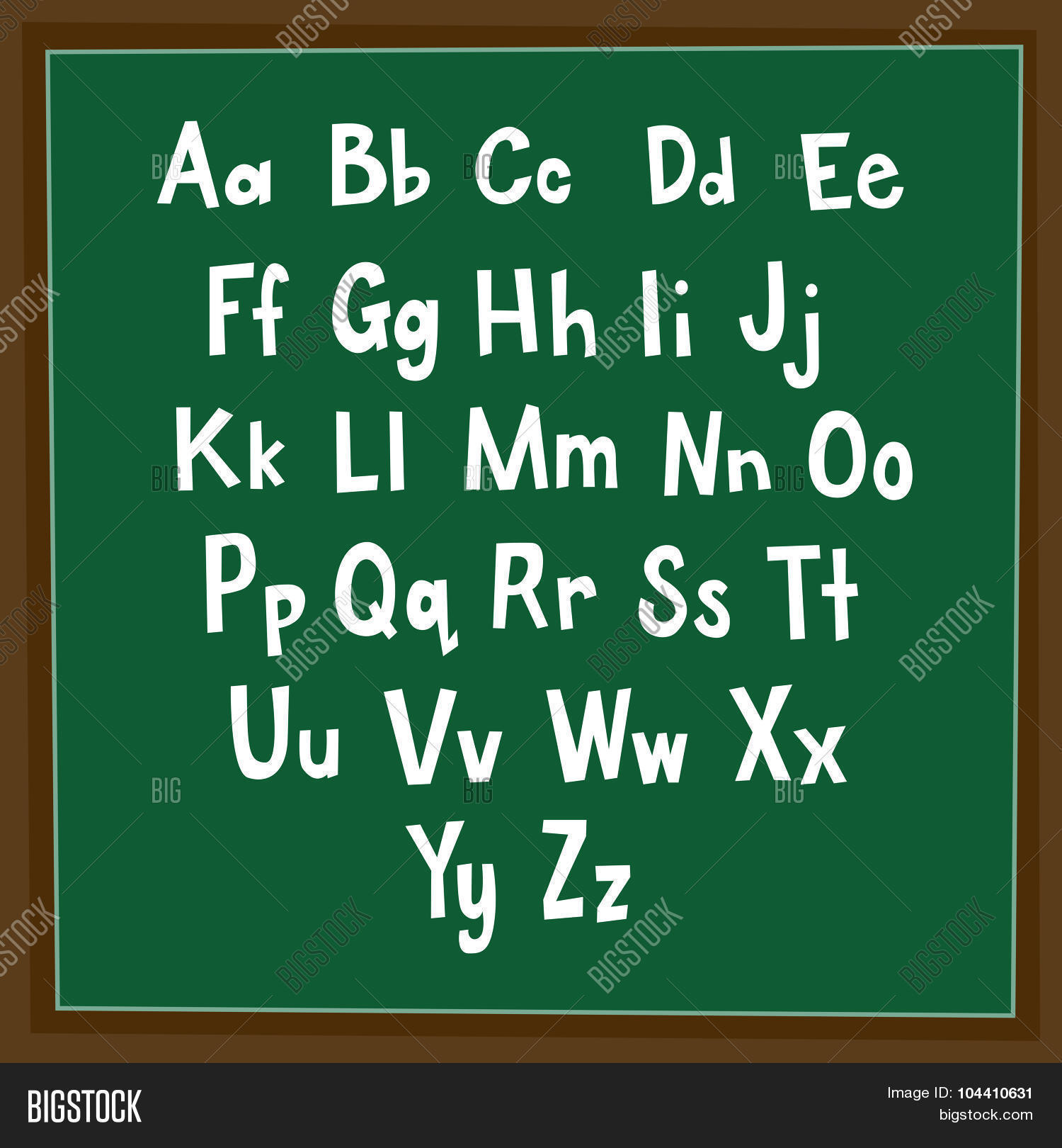 Alphabet Writing Paper