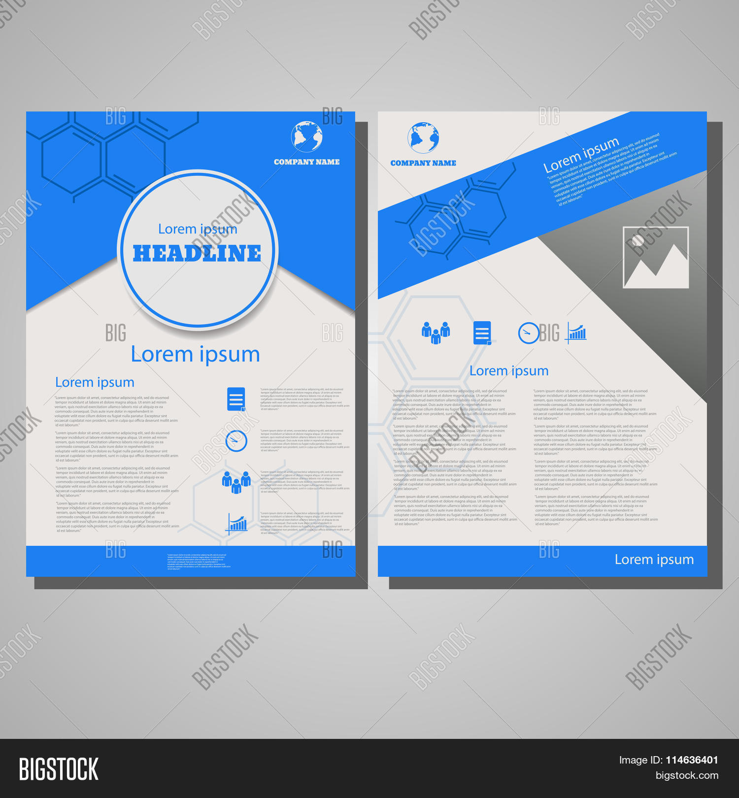 1 page brochure design