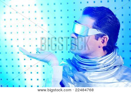Futuristic Scientist